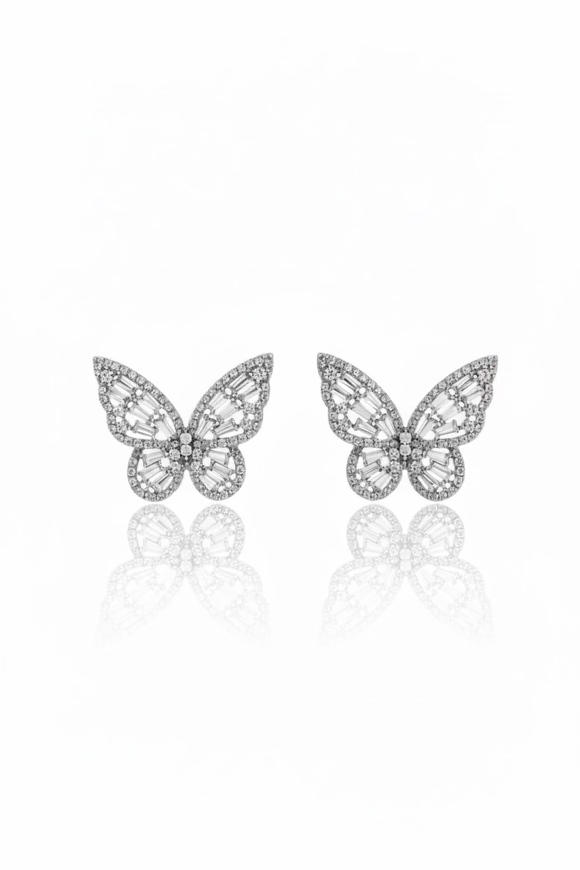 Honey Luxe Butterfly Studs